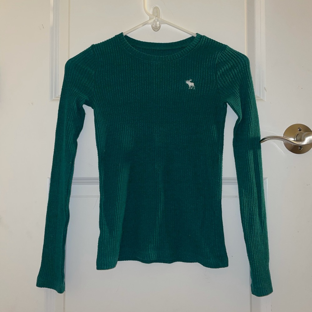 Girl’s Ribbed Long Sleeve Top